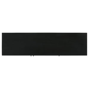 Madrid - 3 Door Accent Cabinet Doors - Natural / Black