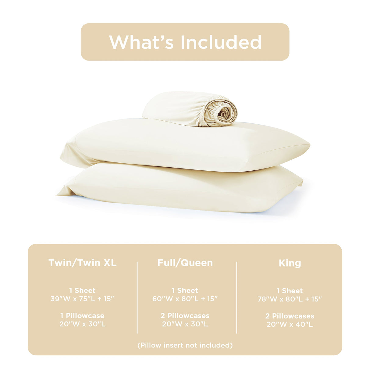 3-Piece King Cooling 3pc Sheet Set