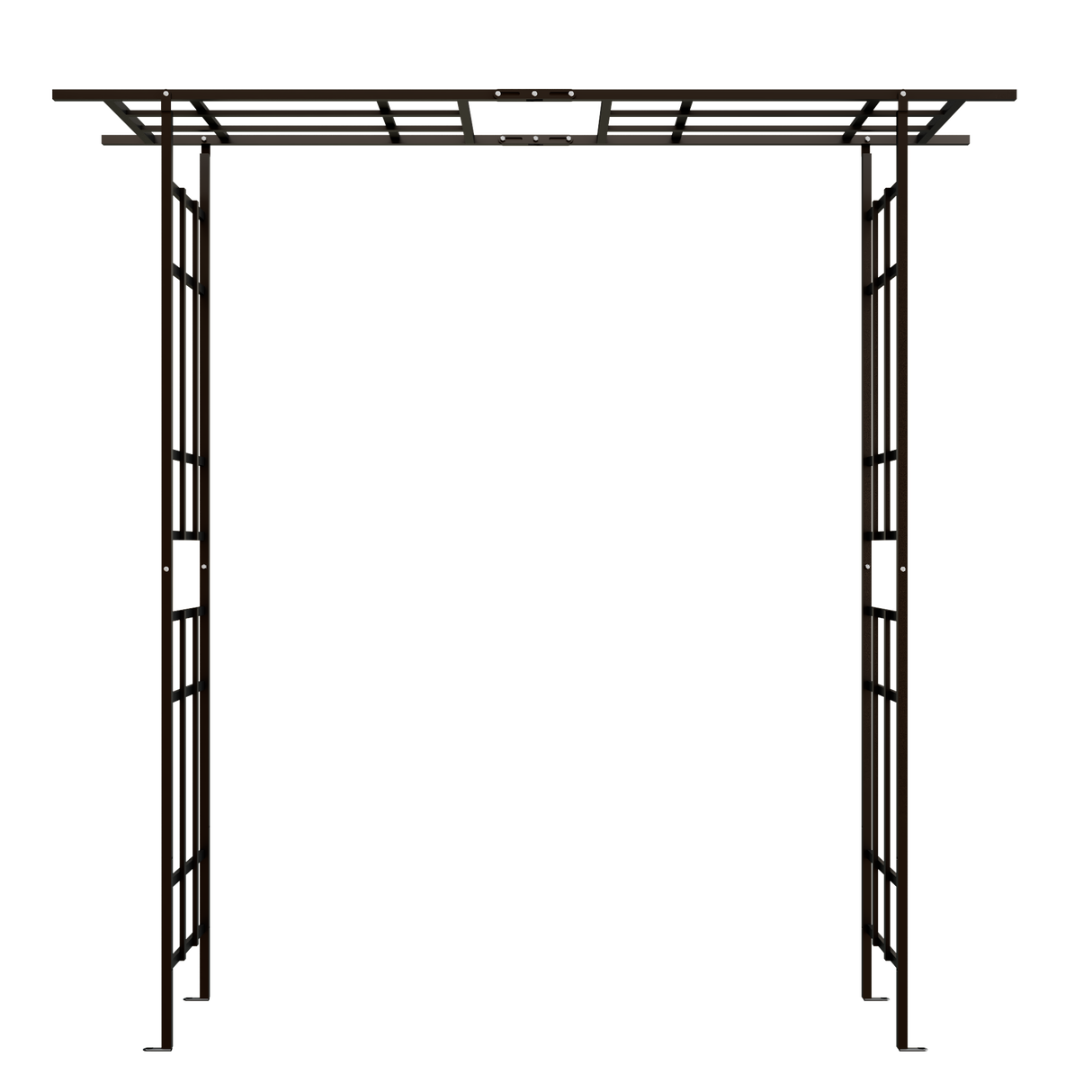 Metal Garden Arch with Adjustable Width