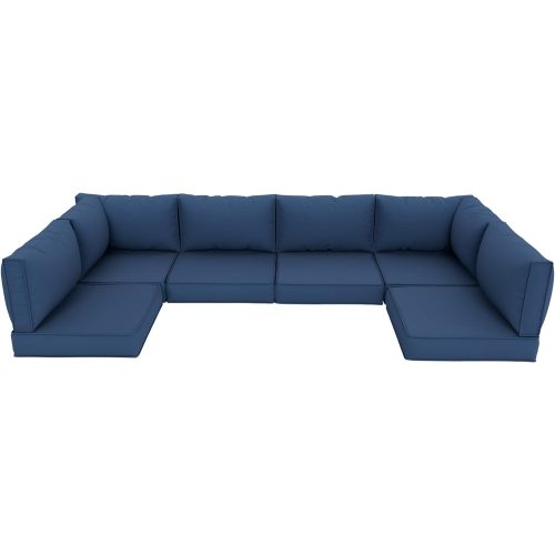 Outdoor Cushions for Patio Furniture Replacement - Navy Blue