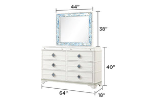 Laguna Modern Style 4 Pc King Upholstered Bedroom Set