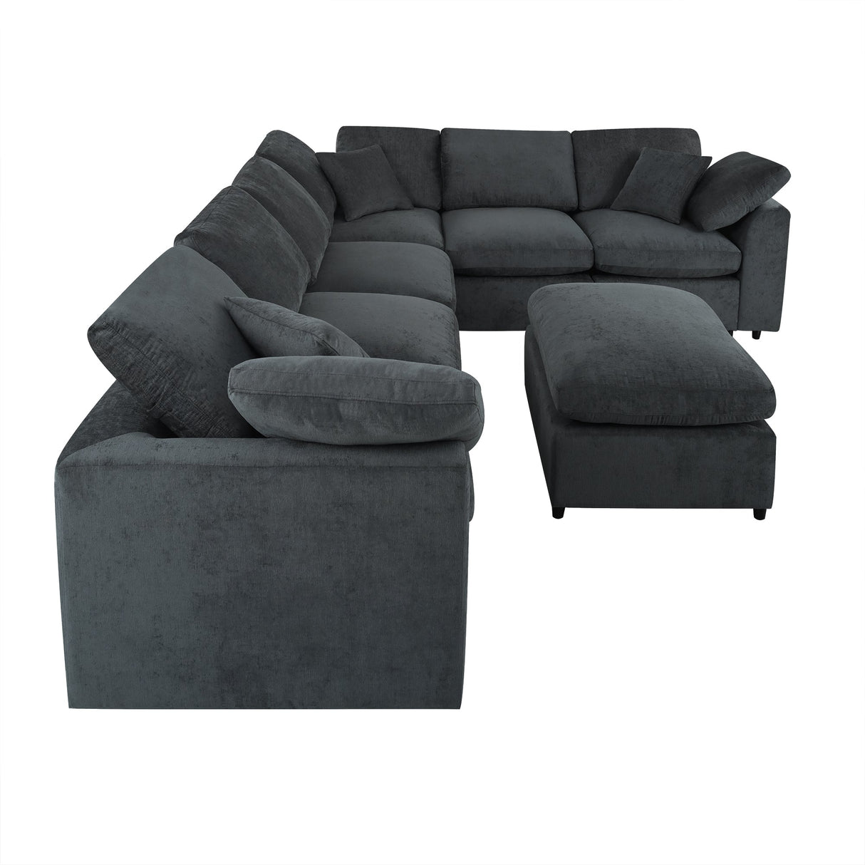 U_Style 120.8" Extra Large Modular Sectional Sofa