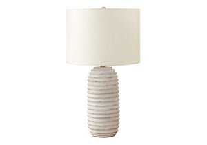 Lighting Table Lamp Resin Transitional - Cream