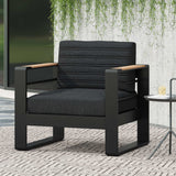 Giovanna - Club Chair Set With Aluminum Frame