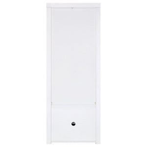Lance - 3 Piece TV Entertainment Center With Shelves - Gloss White