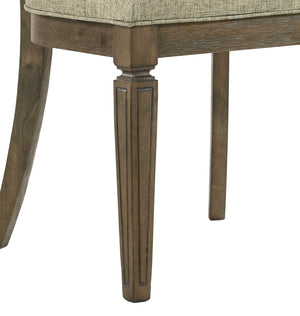 Parfield Weathered Side Chair Set of 2 - Light Brown / Oak