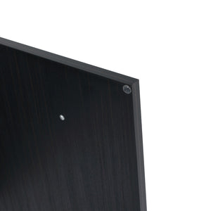 Modern Wall Mounted Bathroom Vanity With Thick Edge Resin Sink And Storage Rack