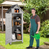 Xwt007 outdoor storage,  perfect to store patio furniture, for backyard garden patio lawn , natural color 30.31'x 20.48'x 65.75'