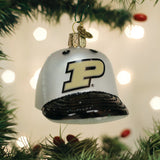 Purdue-Baseball-Cap-Ornament-Christmas-Ornaments