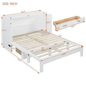 Murphy Bed With Large Drawers