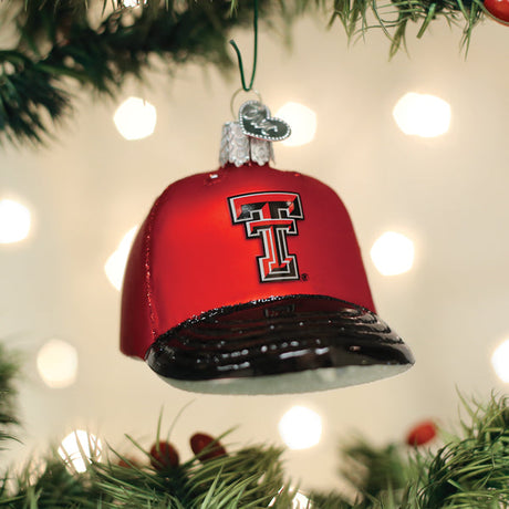 Texas-Tech-Baseball-Cap-Ornament-Christmas-Ornaments