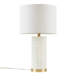 Textured Dot Table Lamp