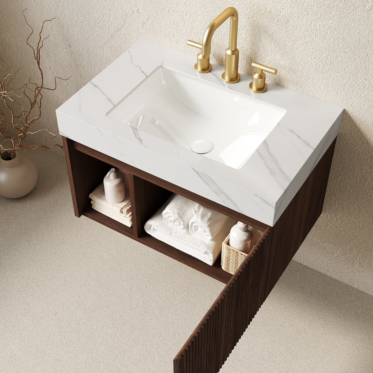 Eiden 30" Bathroom Vanity & Sink