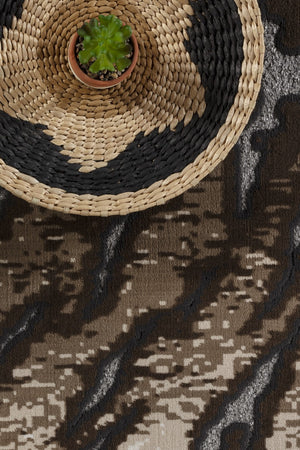 Hide GC_CHD1001 Cowhide-Patterned Area Rug