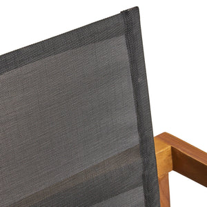 Belfast - Dining Chair With Acacia Wood Frame And Seating (Set of 2)