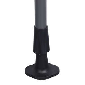 Manual Retractable Patio Awning, UV Resistant Sun Shade With No Drill Installation