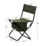 Portable Folding Outdoor Chair Set with Storage Bag