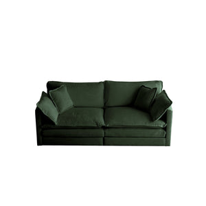 Modern Fabric Loveseat Sofa Couch for Living Room