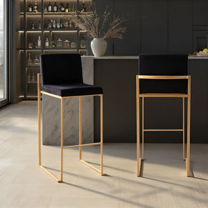 Fuji - Contemporary Design High Back Barstool