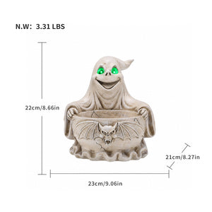 Halloween Ghost Storage Bowl Figurine