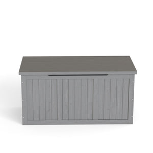 Outdoor Deck Box, Storage With Seat & Table Top