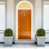 22in Boxwood Ball Shaped Artificial Topiary Shrubs Tree in Pot for Home and Garden Decoration - 2pcs Set