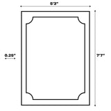 Odense High-Low Minimalist Angle Geometric Indoor/Outdoor Area Rug