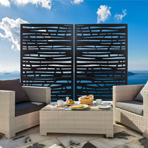 Outdoor & Indoor Privacy Screen Metal Privacy Screen