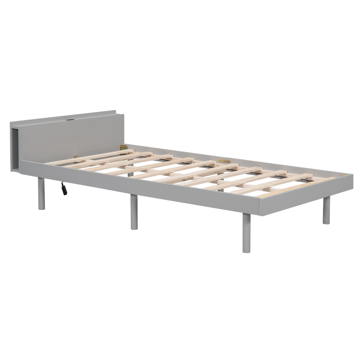 The Twin Bed with Roll-Out Trundle — Sleek Design Meets Space-Saving Functionality