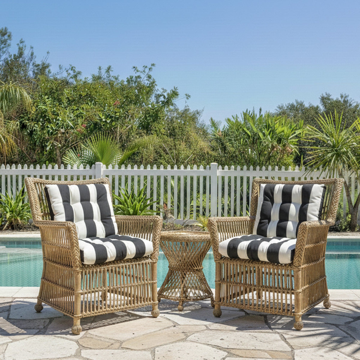 Outdoor Chair Cushions Set of 4