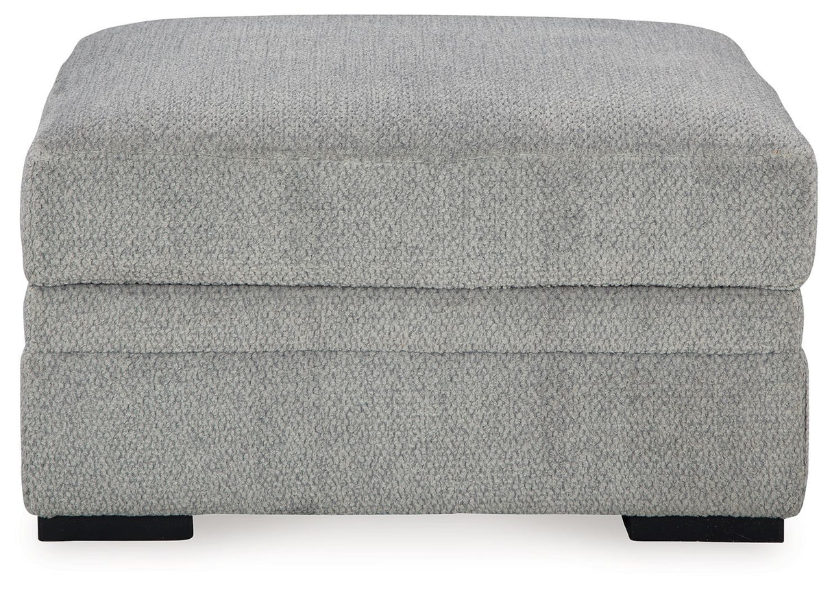 Casselbury - Ottoman With Storage - Cement