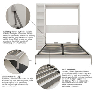 Folding Vertical Murphy Wall Bed