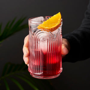 Deco Beau Crystal Highball Glasses Viski®
