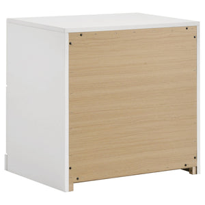 Ines 5-piece Queen Bedroom Set Navy and White High Gloss