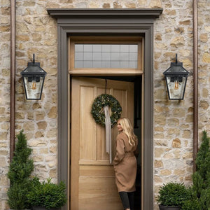 10" 2-Piece Outdoor Wall Lanterns