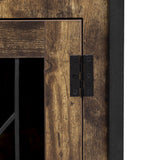 2 in 1 Pet Friendly Dog Crate Composite Desk Hutch