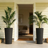 Set of 2 Stackable Large Flower Pots