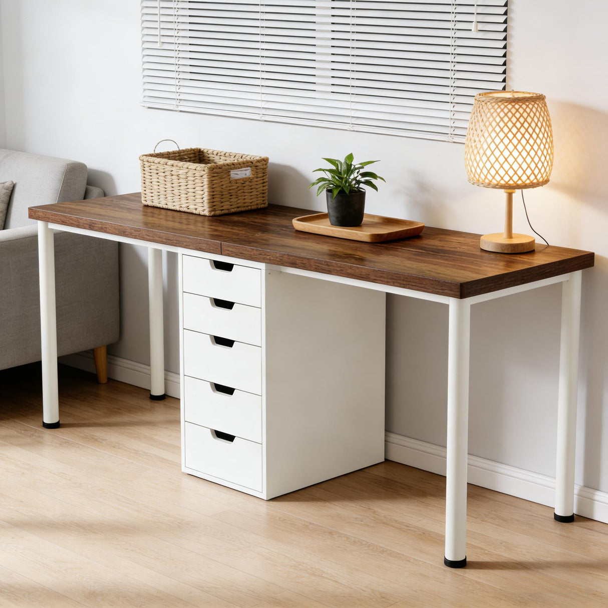 Two Person Computer Desk, Workstation