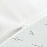 8-inch dual layer memory foam mattress with bamboo infused cover