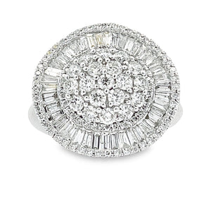 2.00ct Diamond Ring 14KT White Gold