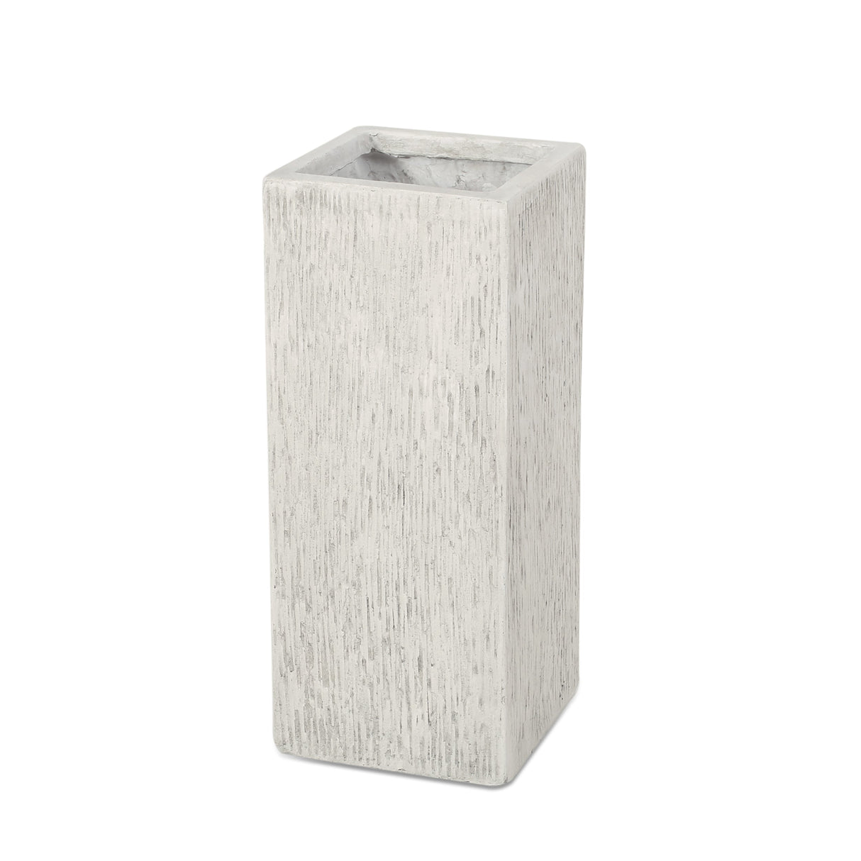 20" H MGO Garden Urn Planter - Antique White