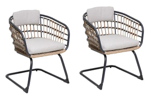 Wicker Dining Chair Set of 2