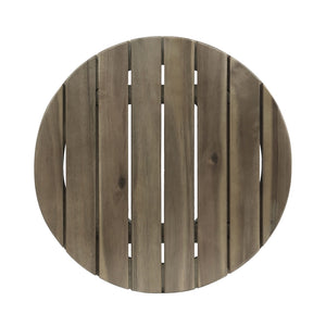 Outdoor Acacia Wood Side Table With Weather Resistance