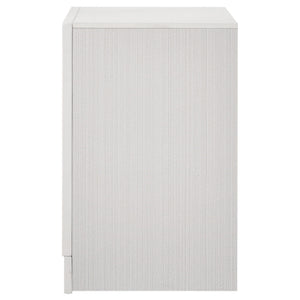 Miranda 3-drawer Nightstand Bedside Table White