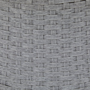 Modern Swivel Wicker Lounge Chair With Round Design