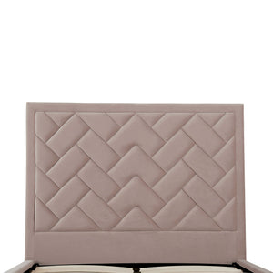 Crosby - Bed With Upholstered Headboard And Slats