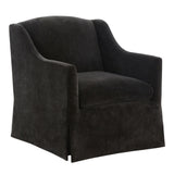 Luisa - Skirted Swivel Accent Chair