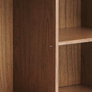 Krista - Accent Cabinet With Magnetic Doors - Brown