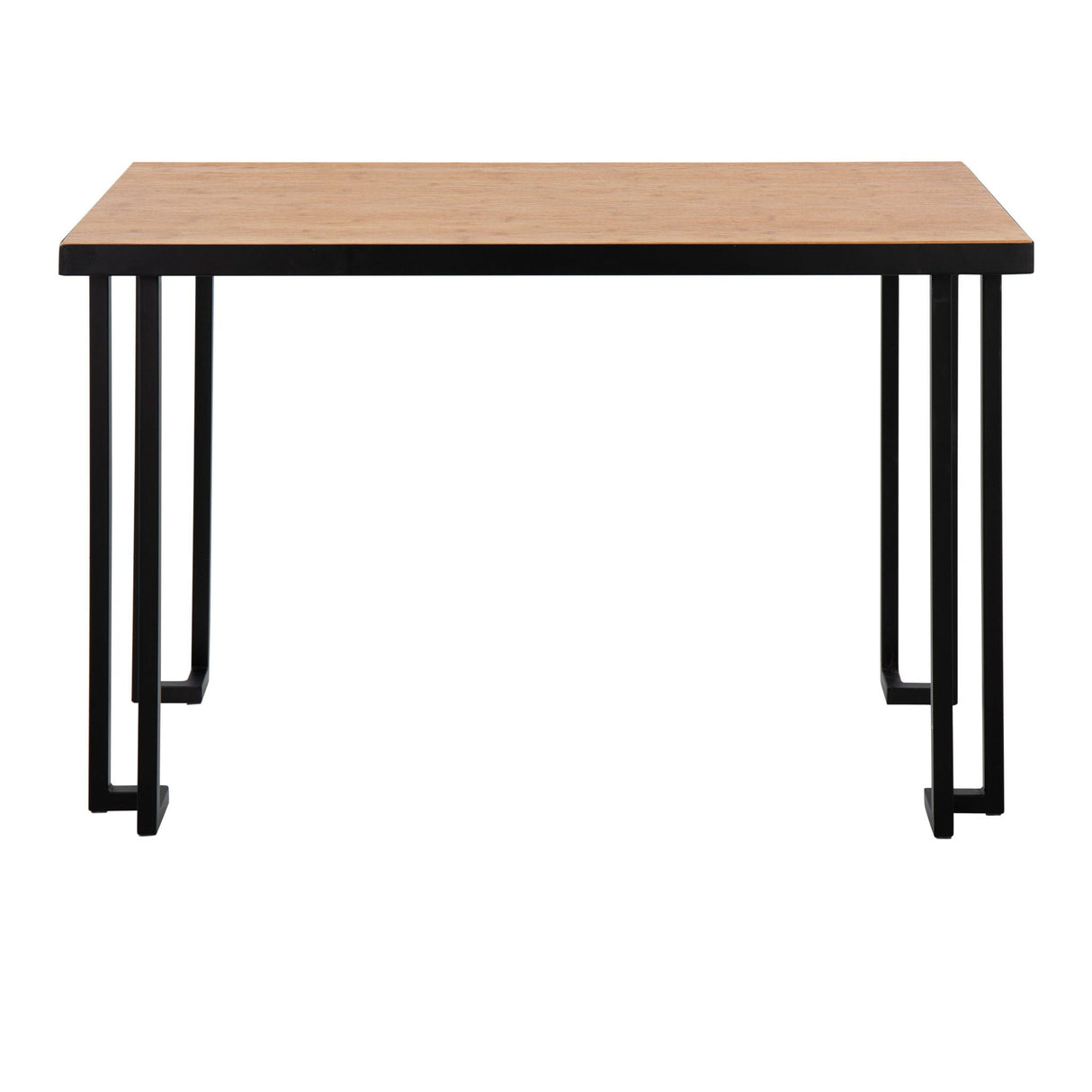 Roman - Industrial Desk - Black / Natural