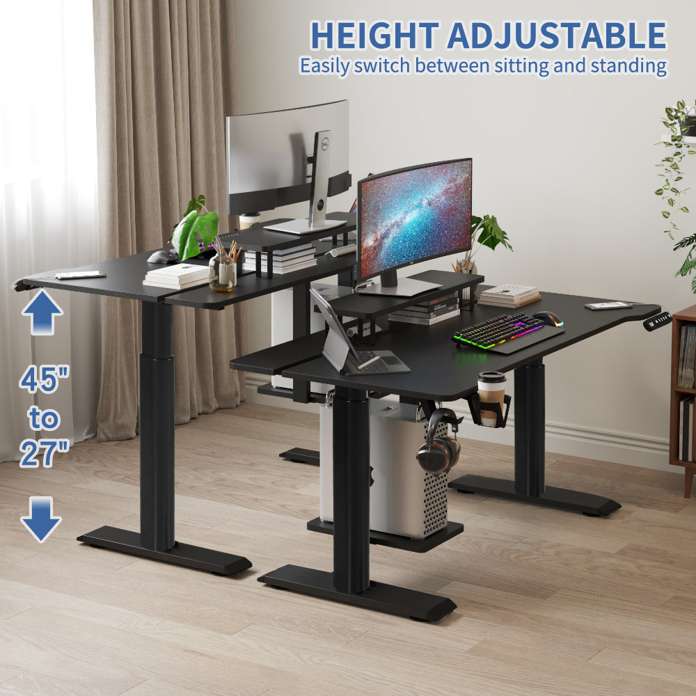 Polaris 63" Adjustable Height Desk